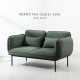 ADAMS Two-Seater-Sofa, Green ADAMS Two-Seater-Sofa, Green